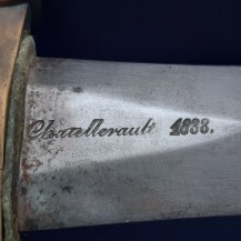 French Model 1831 Artillery Sidearm, Dated 1833 by Pihet Freres, Chatellerault 11